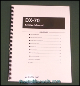 Alinco DX-70 Instruction Manual